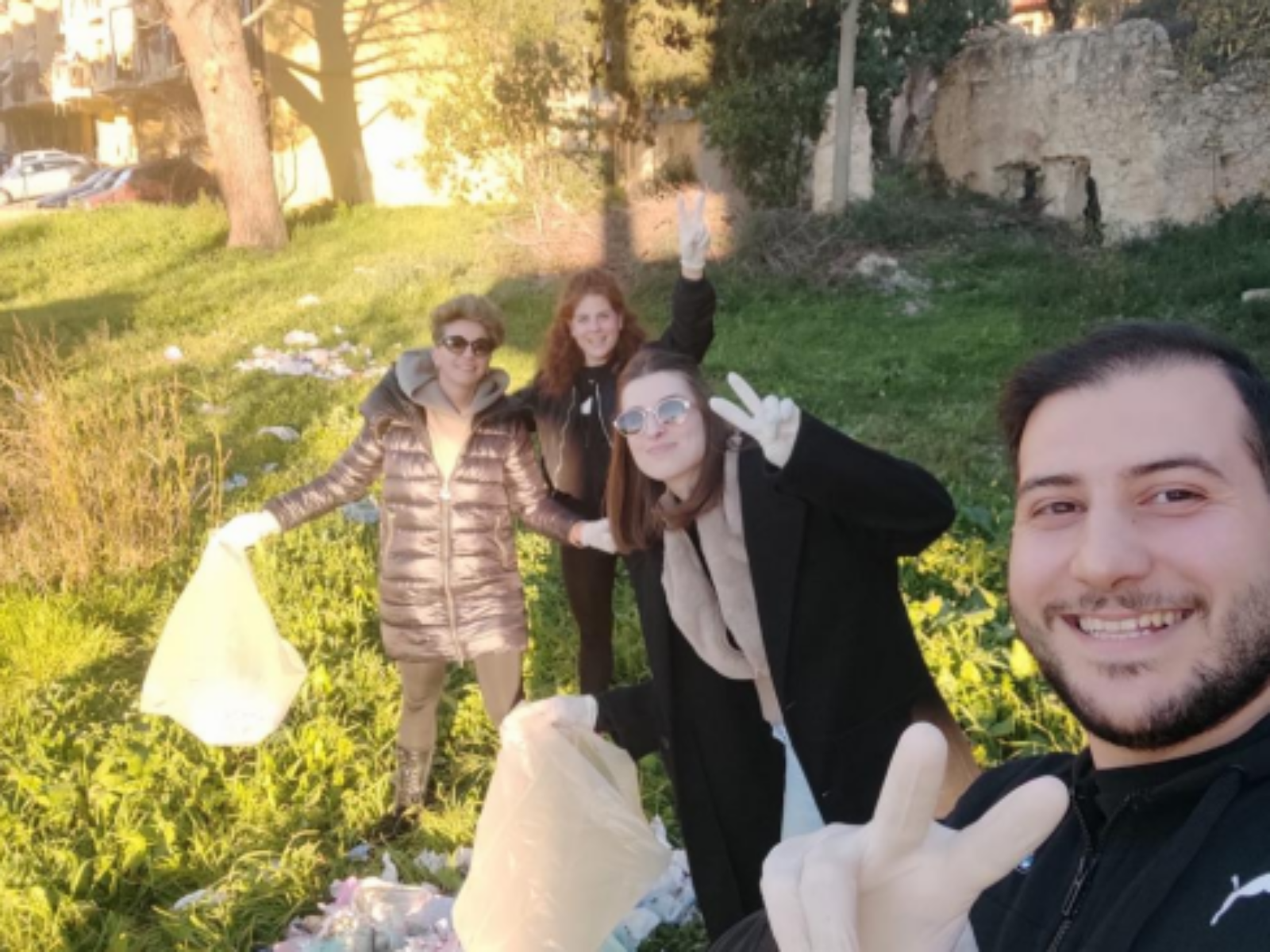 Community clean-up Italy