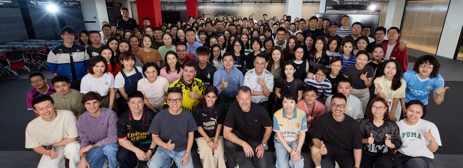 PUMA China with CEO Arthur Hoeld