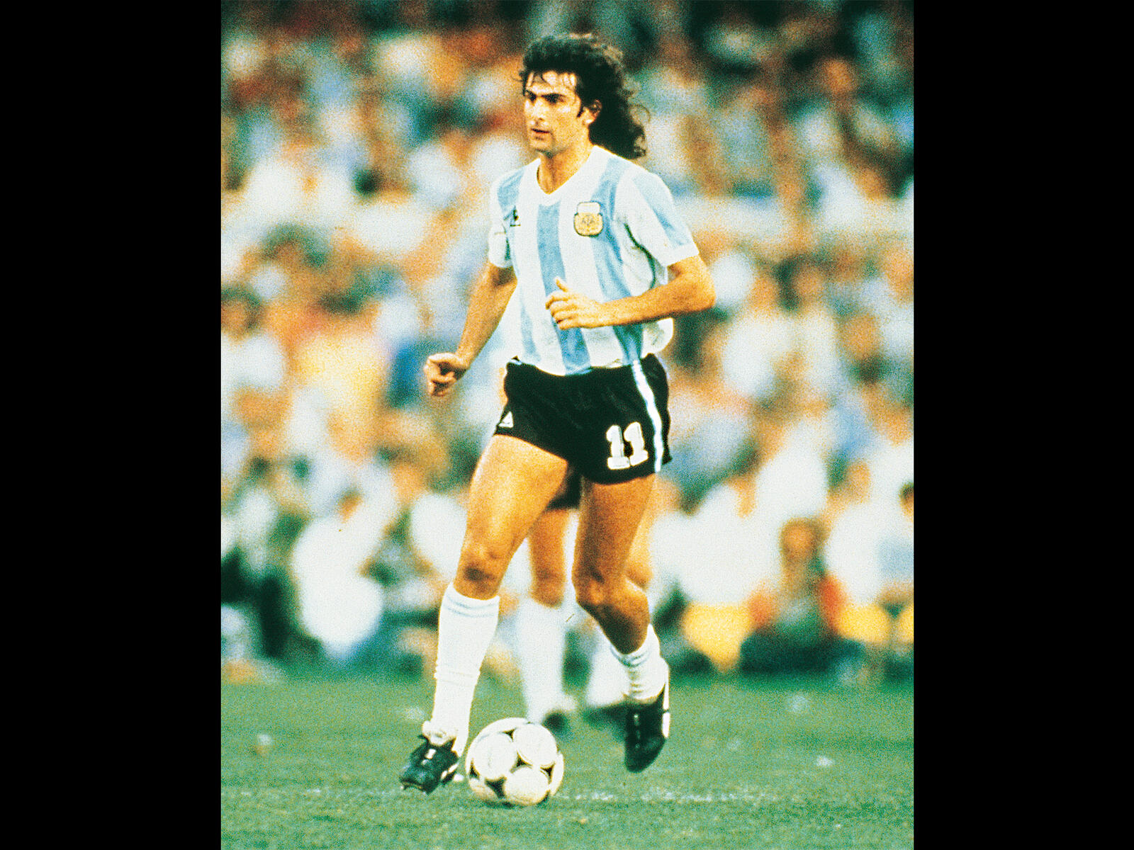 Portrait of Mario Kempes