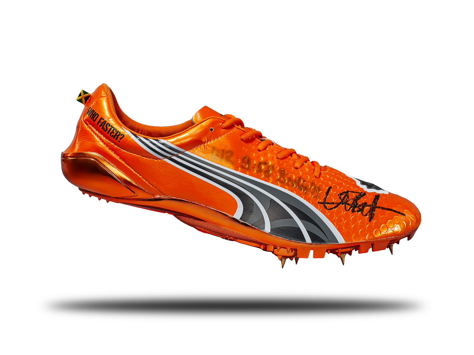 Usain Bolts sprint spike