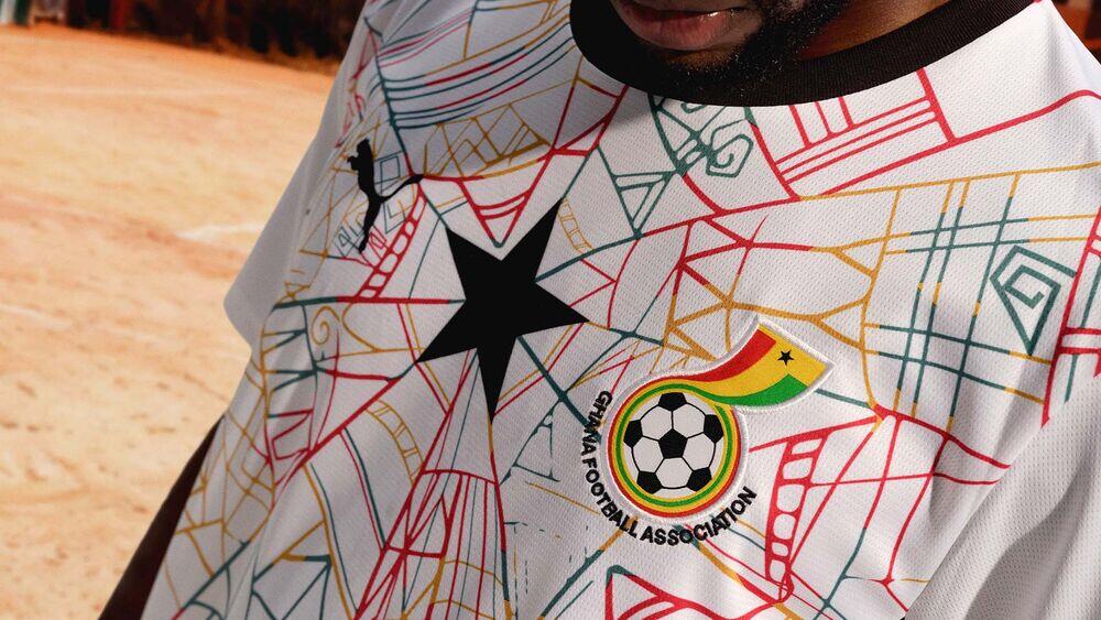 Ghana World Cup home jersey