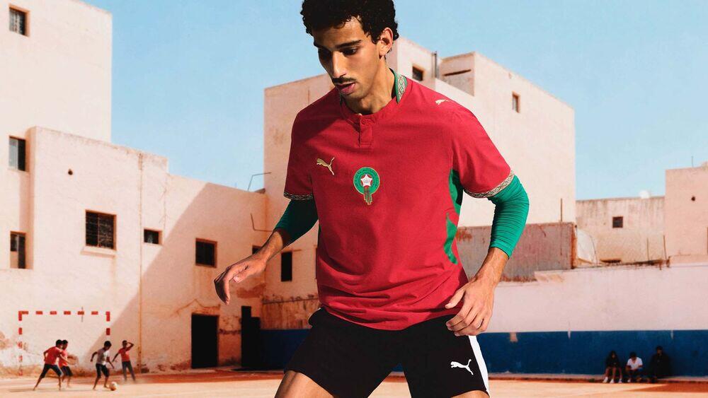 Morocco World Cup home jersey