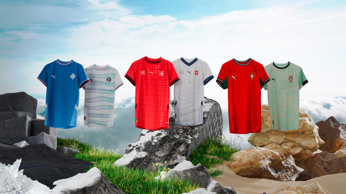PUMA women’s international football team kits