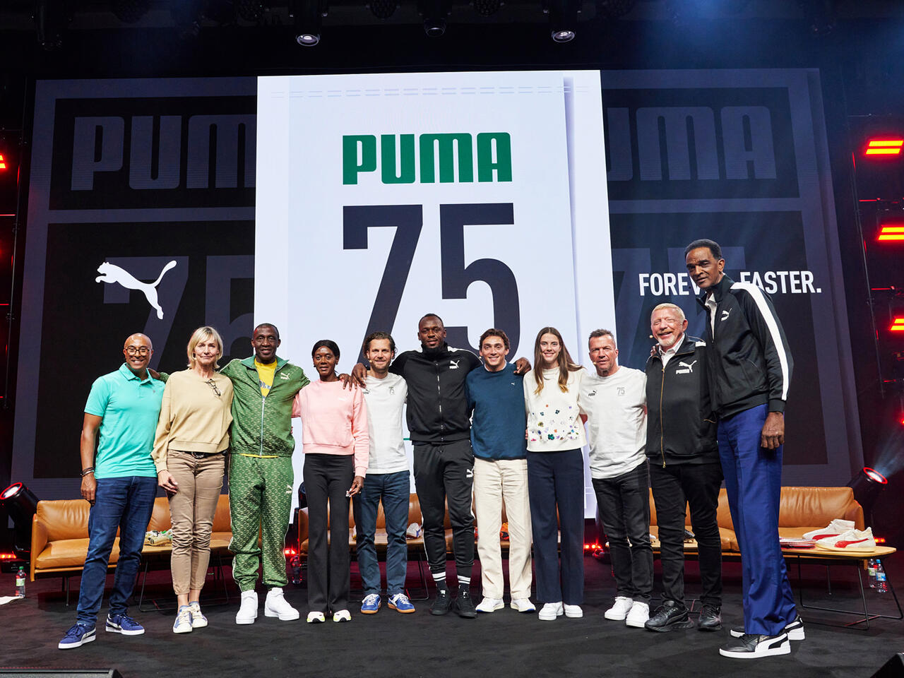 Picture of PUMAs 75th celebration