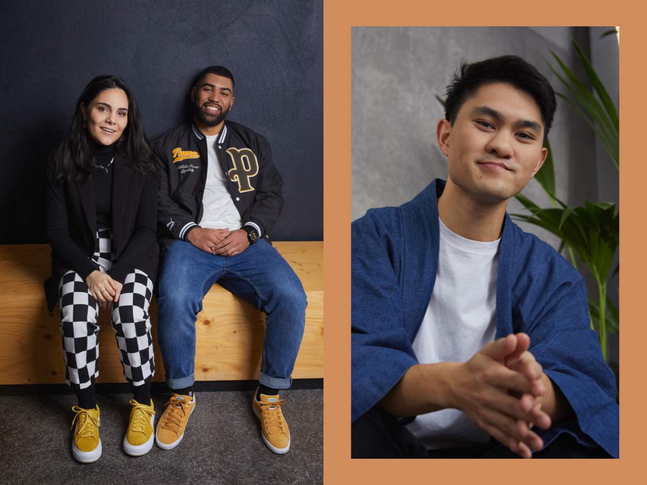 puma employees collage