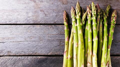 Grüner Spargel