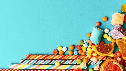 Weihnachts- und Halloween-Süßigkeiten