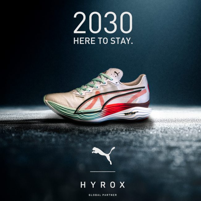 PUMA HAS EXTENDED ITS PARTNERSHIP WITH HYROX